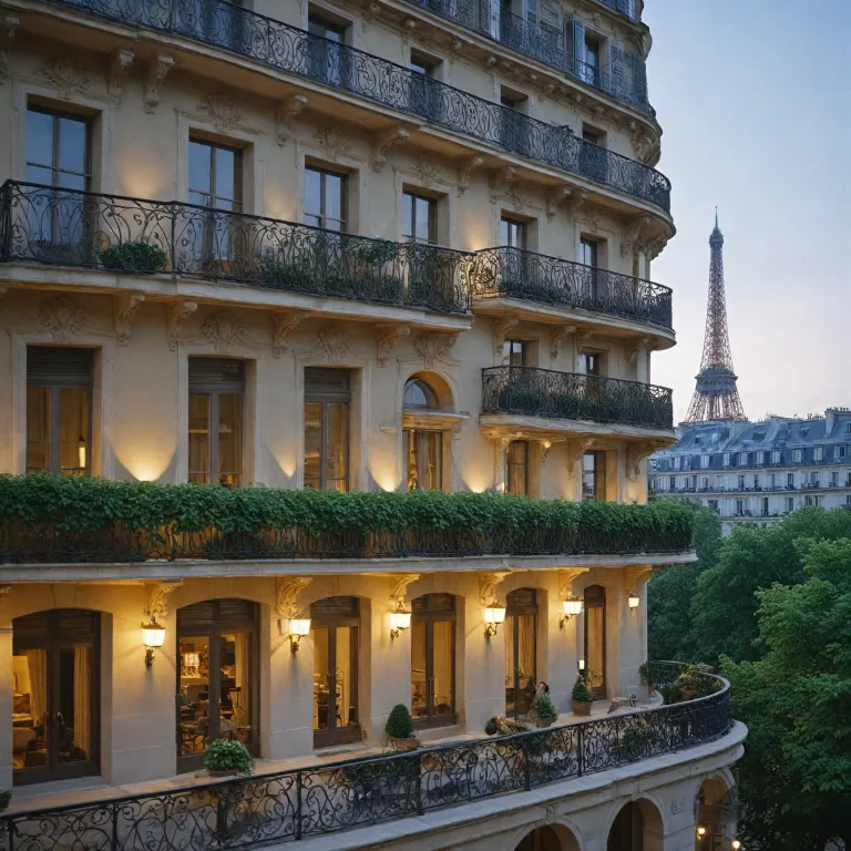 Paris hotels with electric car charging: premium stays for eco-conscious travelers