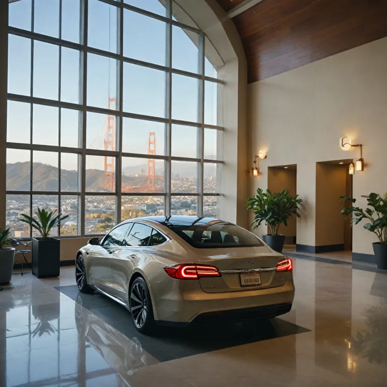 San Francisco hotels with Tesla charging: premium stays for electric vehicle travelers