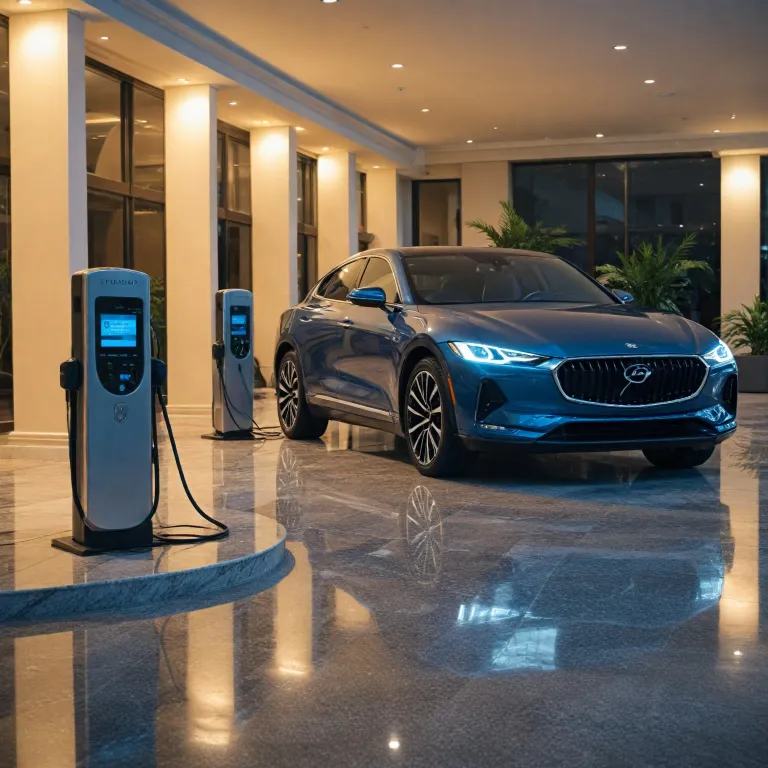 How a CHAdeMO to CCS adapter transforms EV friendly luxury hotel stays
