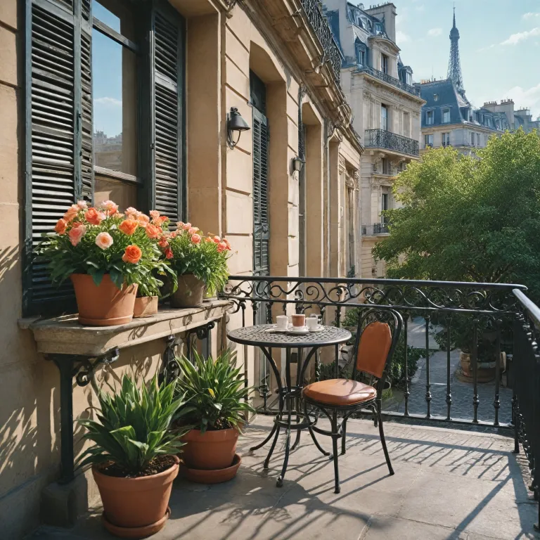 Elegant paris hotels with balcony views for refined electric road trips