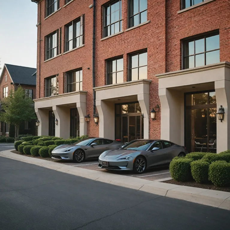 Townhouse inn and suites stays for EV drivers seeking refined comfort
