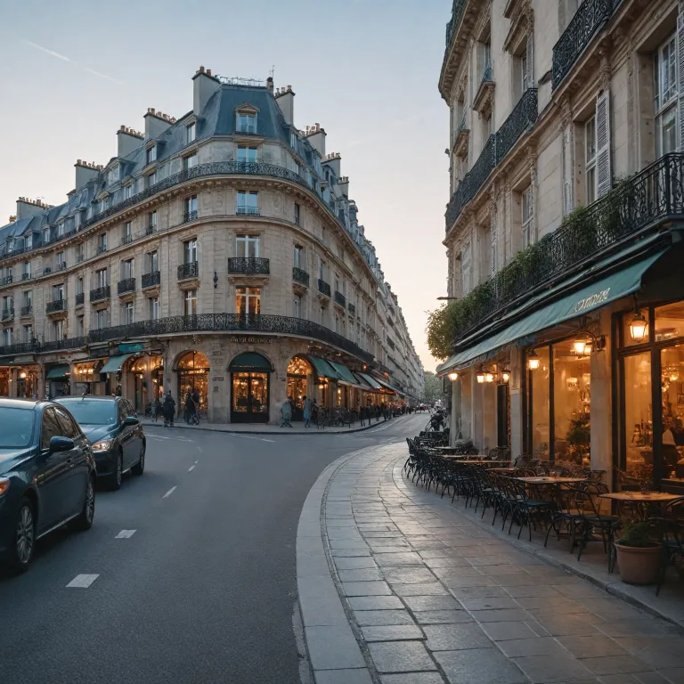 Elegant paris france hotels left bank for an electric car city escape
