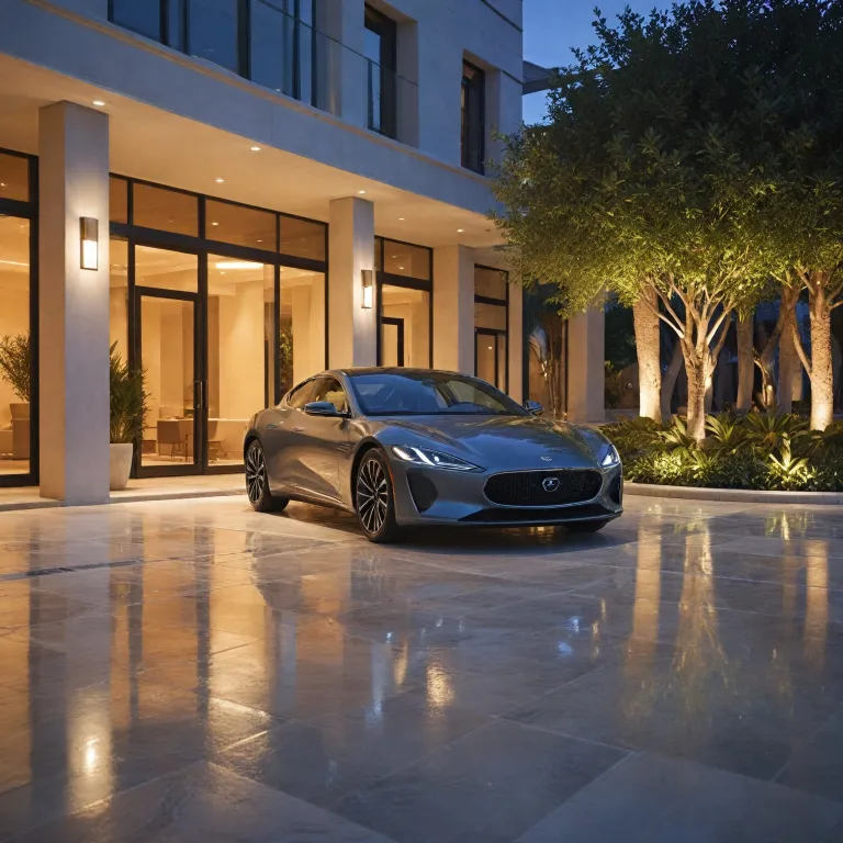 The quiet hotel essence of luxury stays with electric car charging