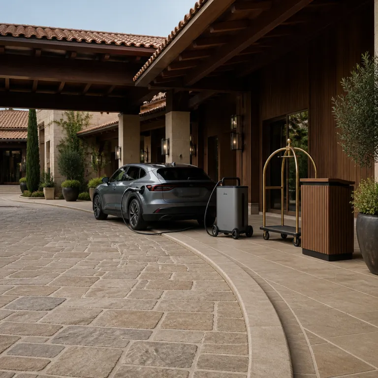 The Valet Plugs You In: Inside Hotels Where EV Charging Is a Concierge Service