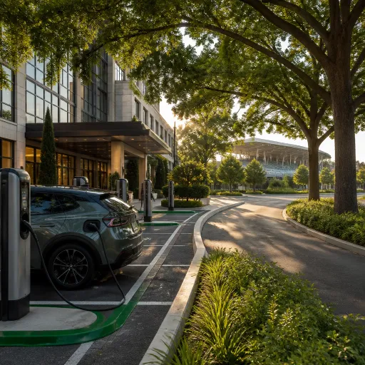 Elegant hotels near the Coca Cola amphitheater in Birmingham AL for EV‑ready urban stays